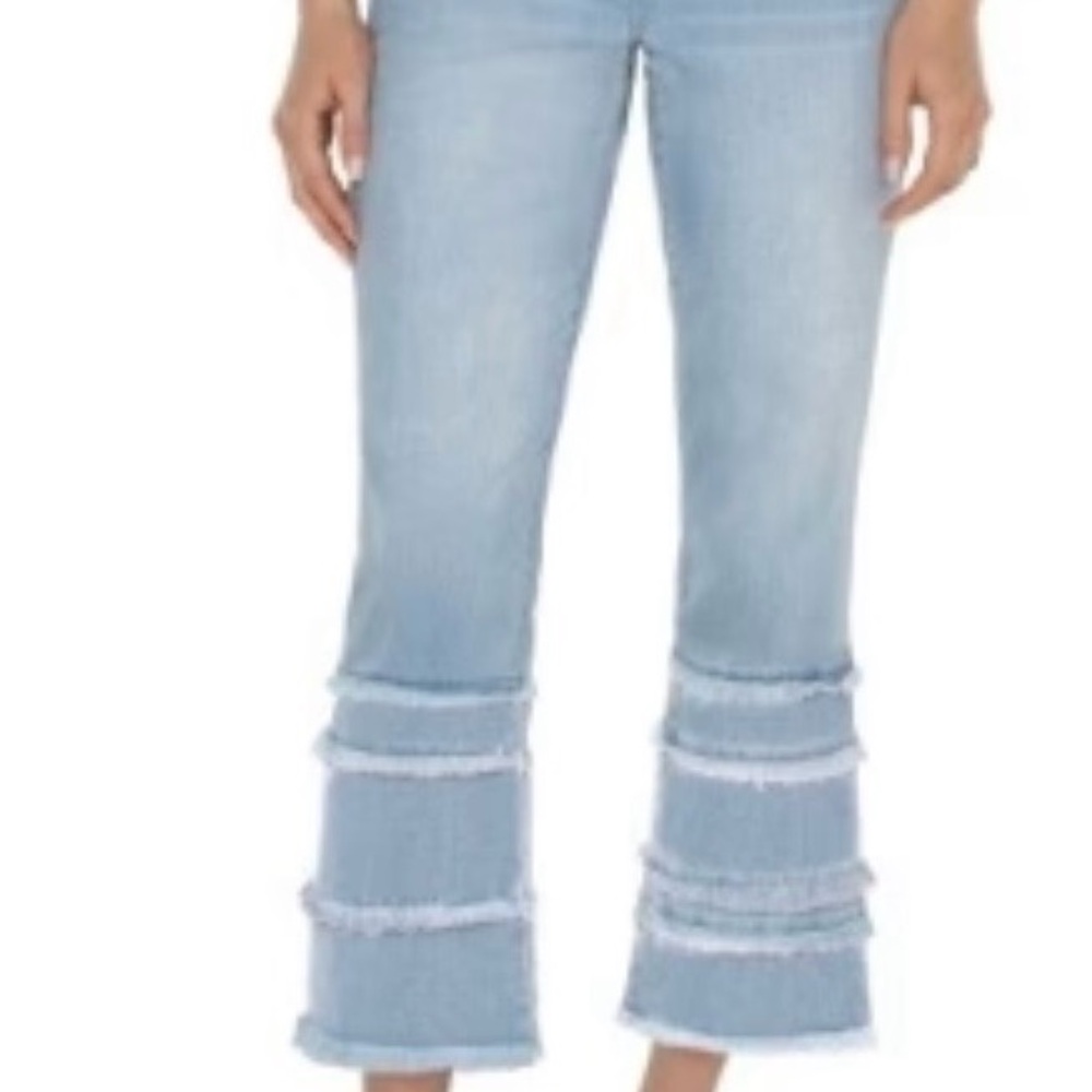 Liverpool Tiered Hem Women's Jeans